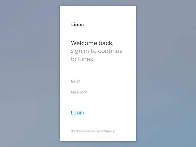 Health App Login by Jakub Antali k