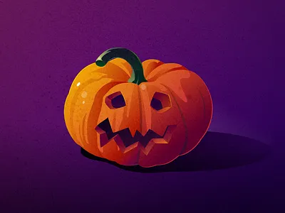 🎃 Pumpkin Halloween art clear design design dribbble game hello dribble hero icon illustration img invite onboarding onboarding ui pumpkin sketch vector