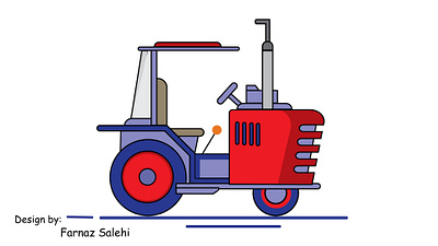 Tractor farmer red red tractor rice terakrtor tractor برنج تراختور تراکتور تراکتور قرمز قرمز کشاورزی