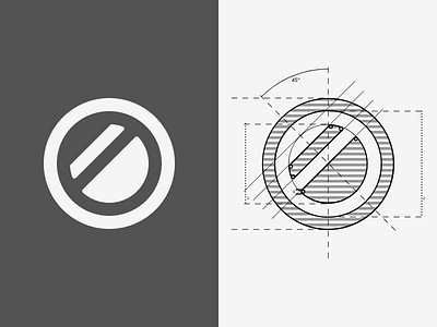 Phase Logo abstract guidelines logo minimal phase