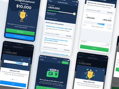 Keep the Cash branding branding concept branding design design fanduel illustration sketch sport sports sports design ui ux