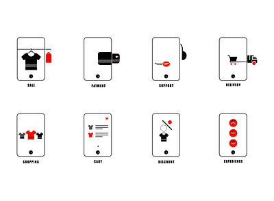 eCommerce Icon set artist creative designer designerpandey ecommerce icons iconset illustration lineicons linework vectors