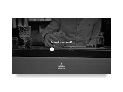 Age gate - drag interaction age gate animation creative design drag grid interaction layout motion ui ux web