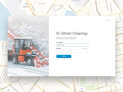 Street Cleaning Web App app city information design municipality ui ux web