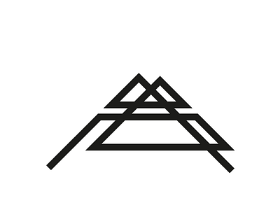 A 2 B mountain wear a a2b b brand cooperbility hills line logo monogram mountain singeline