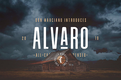 Alvaro Condensed Font best fonts condensed font condensed typeface design font font design fonts graphic design lettering logo fonts retro font sans sans serif sans serif font titles typeface typefaces typography vintage font