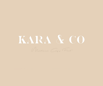 Kara & Co - Fashion Serif Font best font classic font classic serif download font elegant font font font design font designer fonts lettering logo fonts retro font serif serif font type design typedesign typeface typefaces typography vintage font