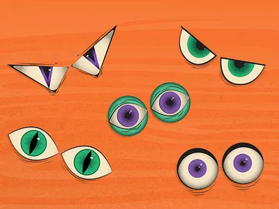 Halloween is still happening right? creeper creepy eyes fog halloween halloween eyes halloween face illustration spooky spooky eyes spooky illustration