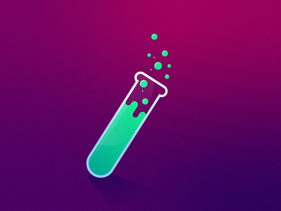 🧪Potion gradient graphic design illustration illustrator vector