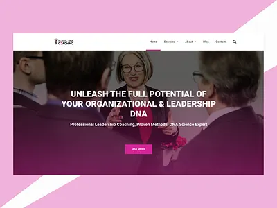 Consultancy website b2b consultancy webdesign website wordpress