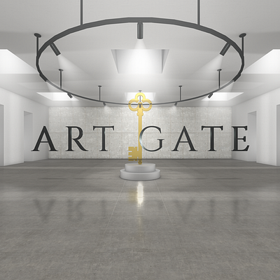 Art Gate VR - Oculus Store 3d art 3d artist art cinema4d logo oculus virtual reality