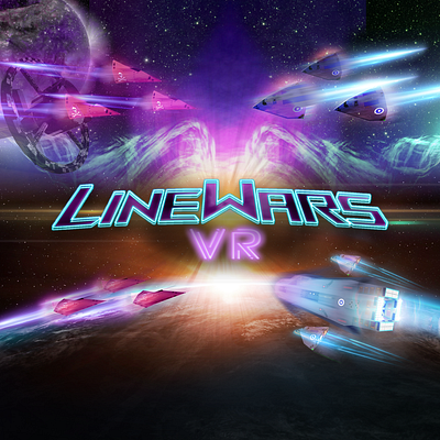 LineWars VR - Oculus Store Assets game design games games logo virtual reality