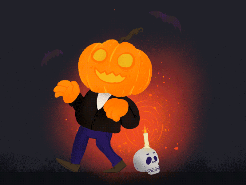 Halloween Illustrations 2019 andremecha animatedgif beefree commission email design email designer halloween illustration illustrator mailup mailupgroup photoshop procreate app raster template