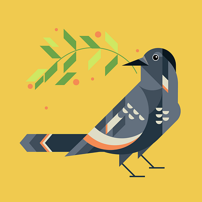 Geometric Bird bird design geometic illustration illustrator vector