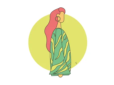 Ring design illustration ring vector woman