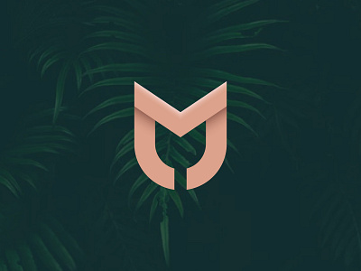 M + U + Flower adobe illustrator branding dribbbleshot flower icon letters logo logodesign logodesigner symbol vector