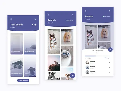 Daily UI 031 - File Upload boards daily ui daily ui challenge file upload files mobile mobile design ui upload