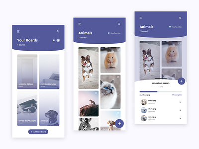 Daily UI 031 - File Upload boards daily ui daily ui challenge file upload files mobile mobile design ui upload