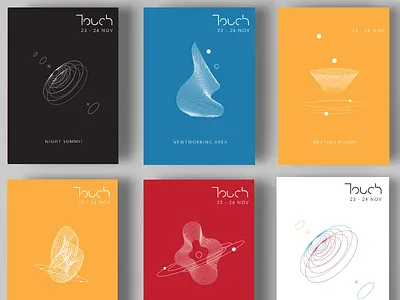 Touch Digital Summit branding conference design