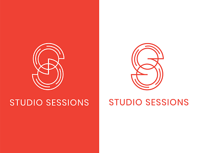 Studio Sessions Logo brand identity branding graphic design logo logo design logodesign typography design