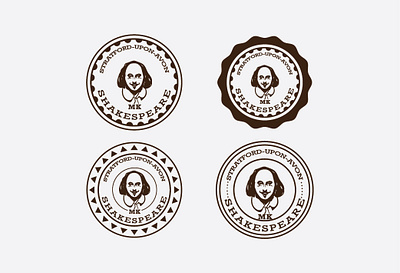 Shakspear Cake Iron badge brand design brand identity creative design graphicdesign illustration illustrator logo design logos logotype typography