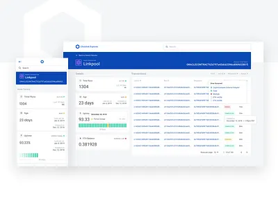 Chainlink Explorer - Node Operator Detail Page bitcoin blockchain btc chainlink crypto crypto wallet cryptocurrency dashboard desktop eth ethereum explorer link litecoin ltc mobile responsive ripple webapp xrp