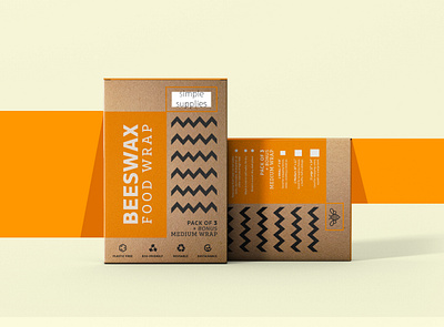 BeeWax Packaging brand identity branding design ecologic ecological packaging packaging design pattern recycle reduce reuse sustainable