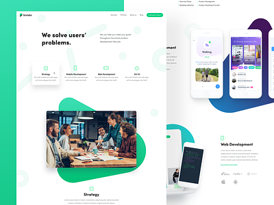 Bixlabs app bixlabs bold buble clean design green hellohello interface minimal product simple ui ux web website white