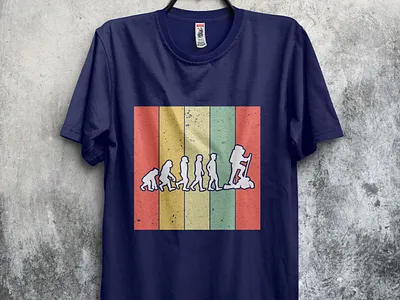 Hiking Evolation campingtshirt design hiking hikingevolation tshirt tshirt design tshirtcamp tshirtdesign tshirts type typography vector