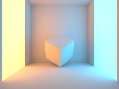 Abstract Interior 3d architecture design gamedev maya redshift render