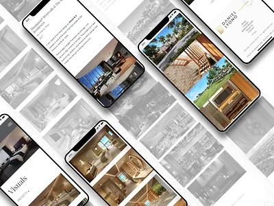 Website Daniel Lyono- Visual architecture design developer movil movildesign rendering web web design website