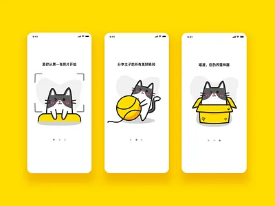 Guide pages（引导页） design interface design query interface ui
