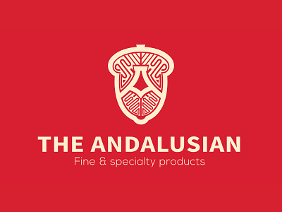 Andalusian - Iberian acorn-fed ham acorn bellota brand identity branding desiginspiration design design art food brand ham iberian icon jamon logo packaging packaging design spain typography