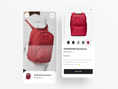 Product Scan UI app design ecommerce mobile ui ux