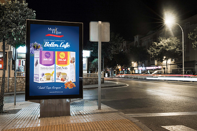 Billboard | Coffee beverages beverages billboard mockup coffee concept design digital