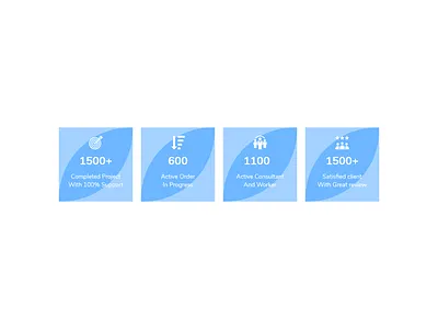 Counter Element - 4 for Web Templates elements increment uidesign uidesigns