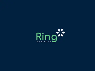 Ring Advisors brandidentity consulting creativelogo design designagency fiverr freelancer illustration inevsting learnlogodesign logoexcellent logolearn technology typography
