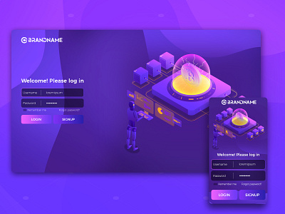 Login Page UI crypto defi design graphic design login login page ui user interface ux