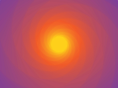 Sunrise illustration poly poly art polygon sun sunset warm