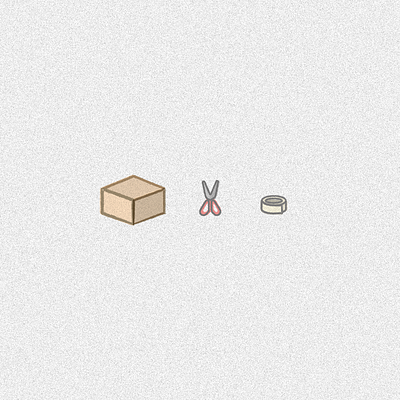 Посылка art design illustration minimal