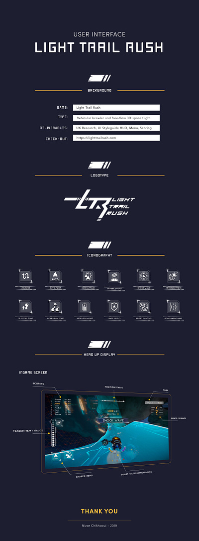 User Interface Light Trail Rush app design game mobile app pc space ui ui design ui designer ux ux design