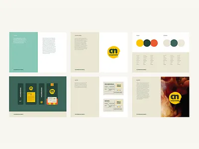 Cozynooks - Brand Guidelines brand brand identity brand strategy colors design system guideline guidelines logo typography