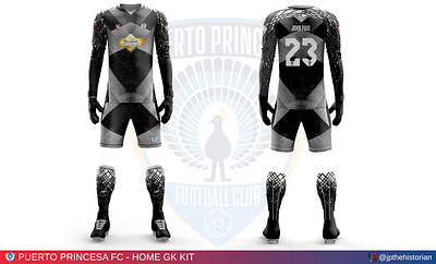 Puerto Princesa FC - Home GK Kit football club football jersey football kit soccer jersey soccer kit sports branding