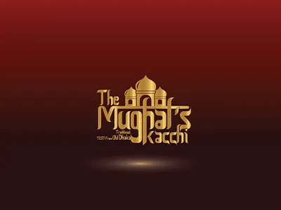 The Mughal's Kacchi Logo branding design graphic design illustration logo typography vector