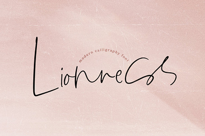 Lionness - Handwritten script font branding calligraphy calligraphy font font font design font designer fonts handwritten lettering logo font logo fonts logodesign retro font script font script logo script typeface typeface typefaces typography vintage font