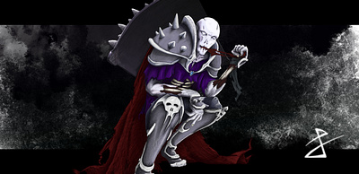 Undead art concept illustration