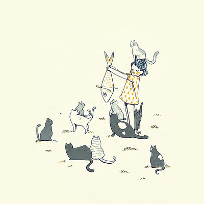 ✨ Cats cats cats ✨ cat cats children illustration illustration ink kidlitart kids illustration sketchbook