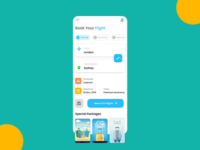 Flight Booking Exploration app booking card clean concept design exploration figma flight iphone mobile ticket travel ui