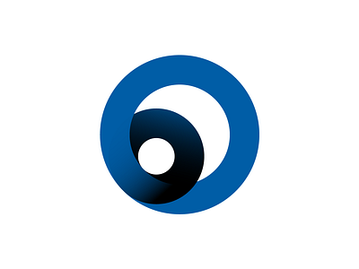 Inner circle circle logo clean depth gradient gradient design inner shadow movement smooth symbol