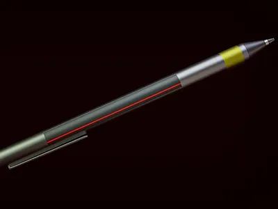 It's just a pen pen blender3d cgi